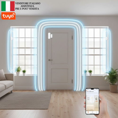 Sensore porta finestra 3pz - sensore,