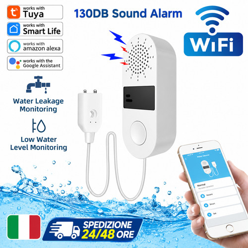 Sensore perdite acqua wifi - sensore,